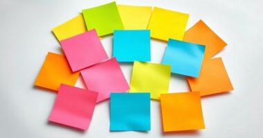 top 15 colorful sticky notes