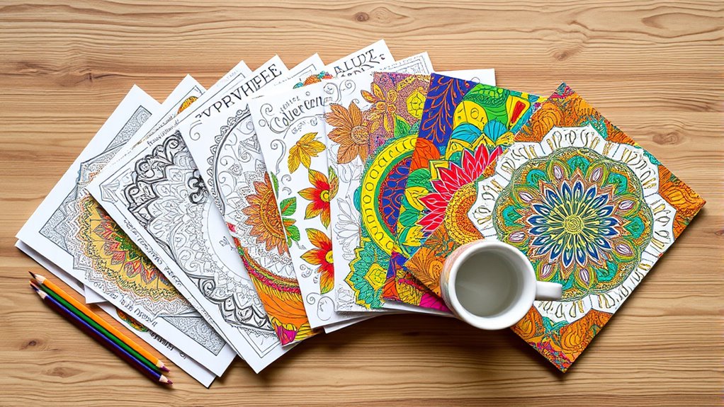 top adult coloring books