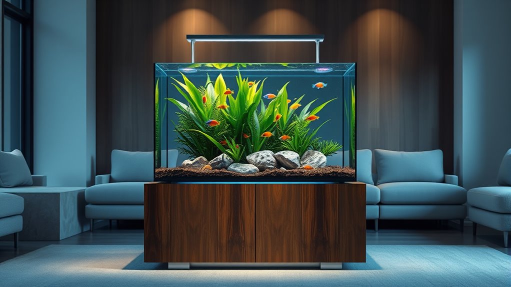 top stylish fish tanks