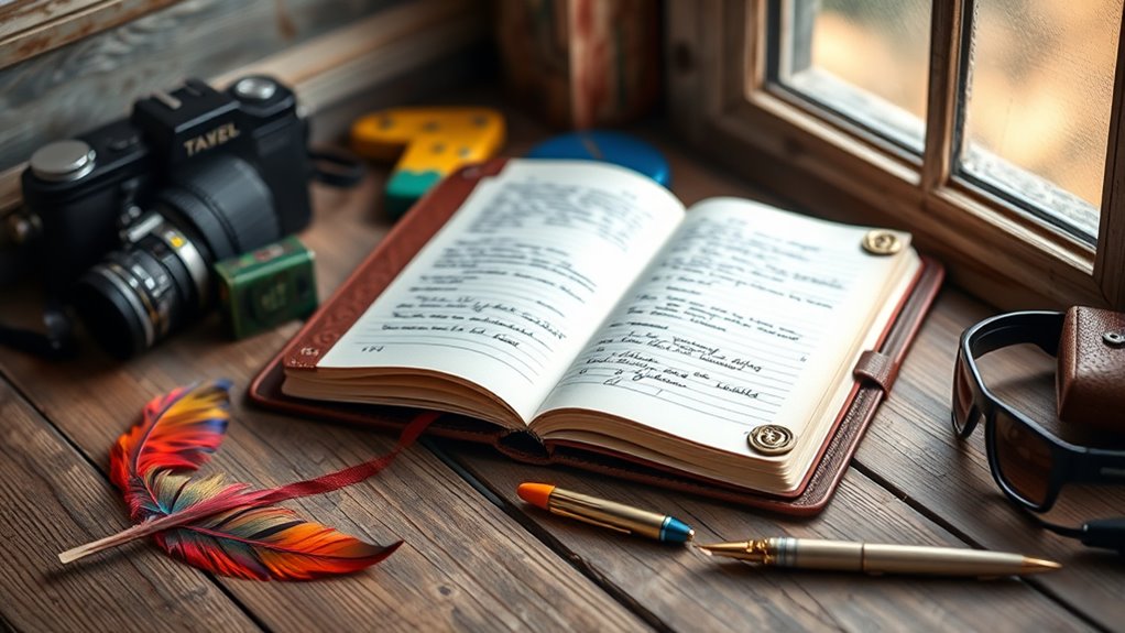 travel journal selection tips
