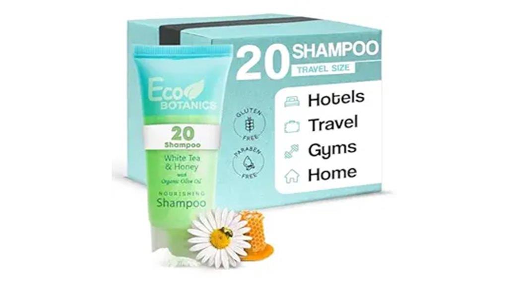 travel size shampoo case