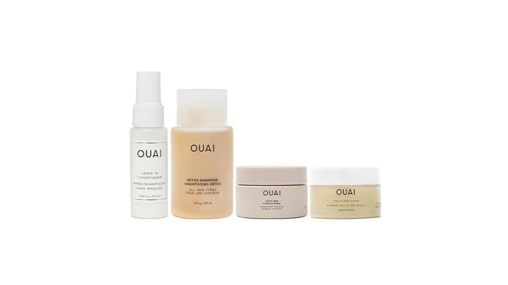 travel sized hair care kit