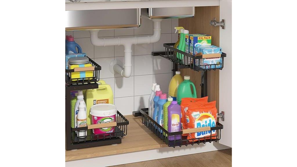under sink storage organizer