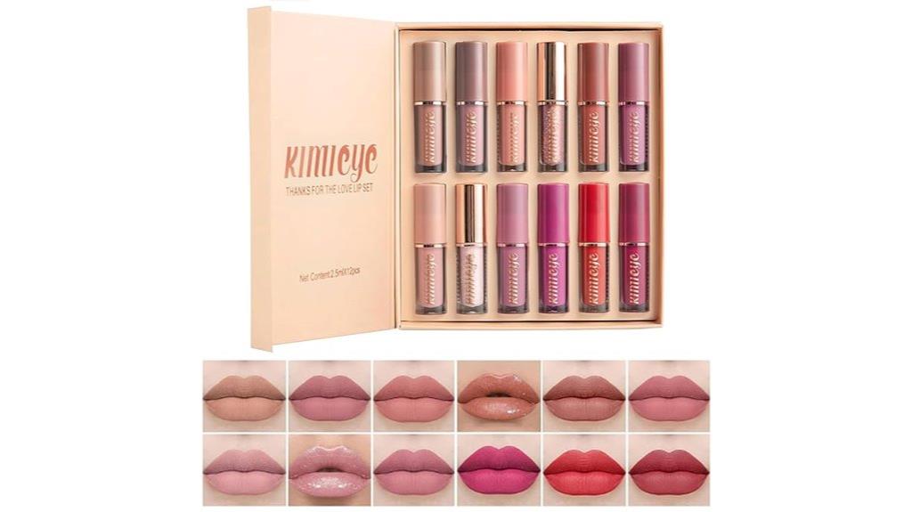 velvet matte lipset