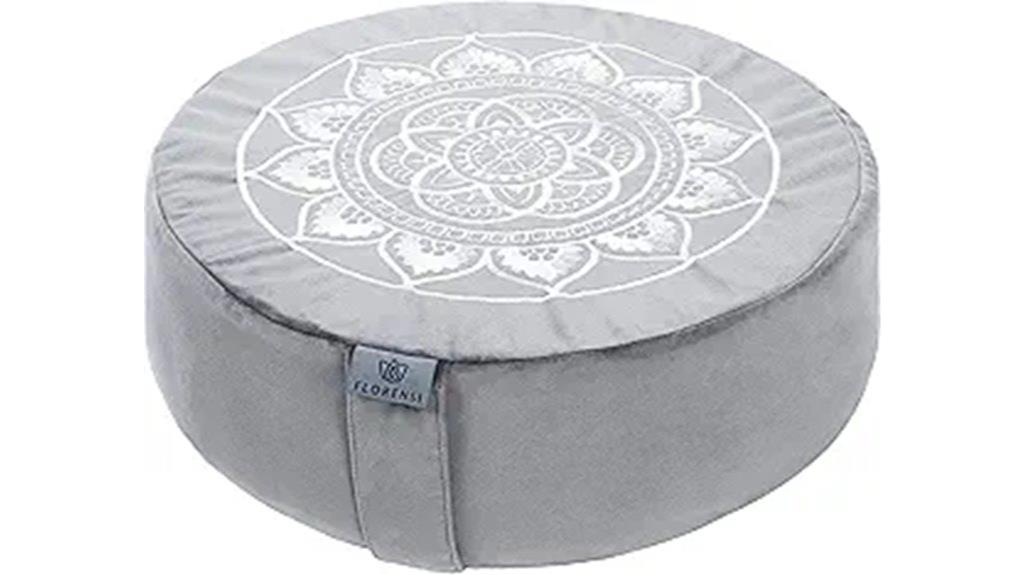 velvet tibetan meditation cushion