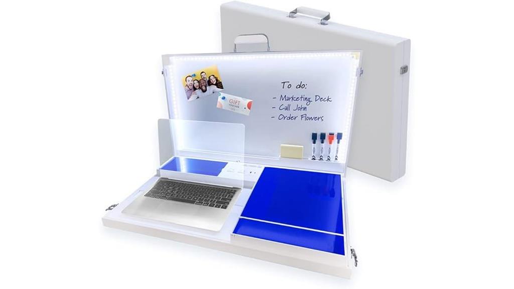 versatile portable office desk
