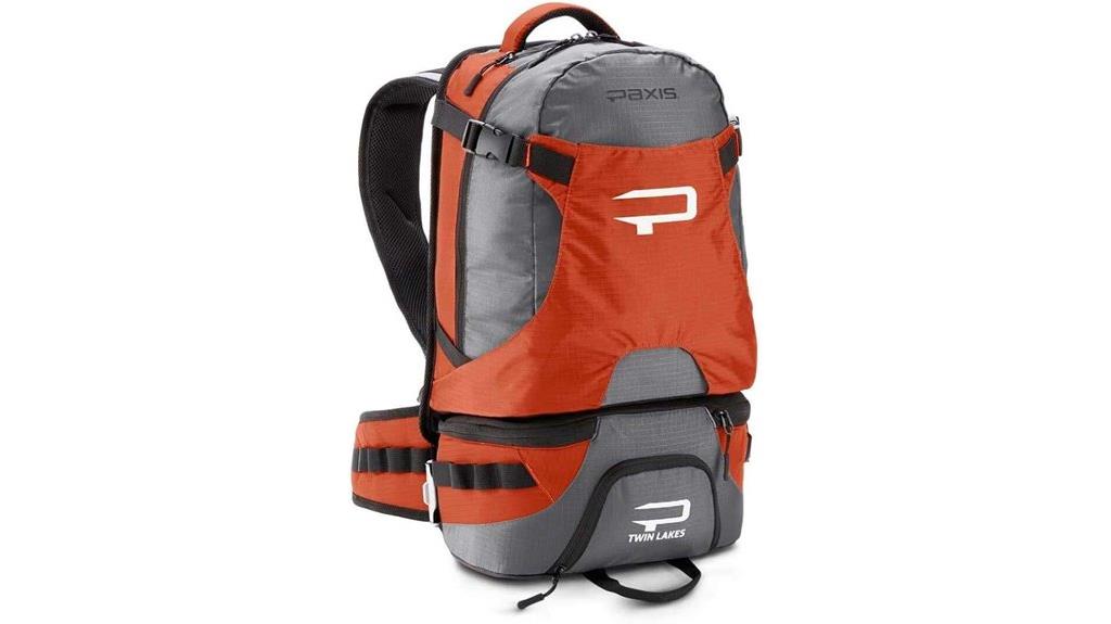 versatile swing arm backpack