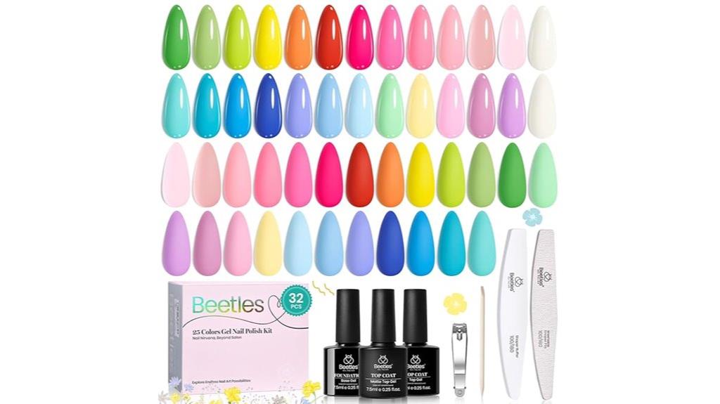 vibrant summer nail colors
