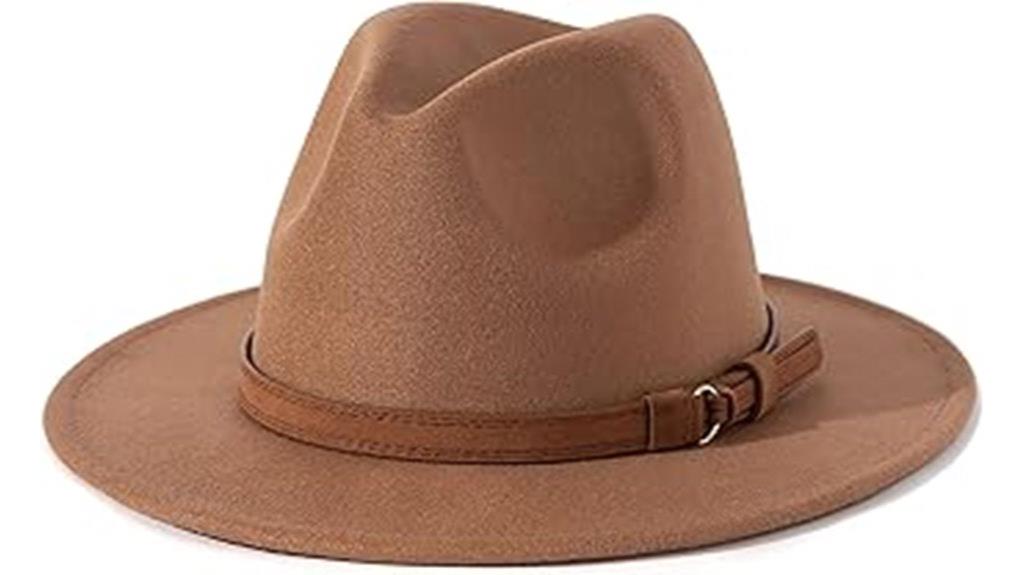 vintage wide brim fedora