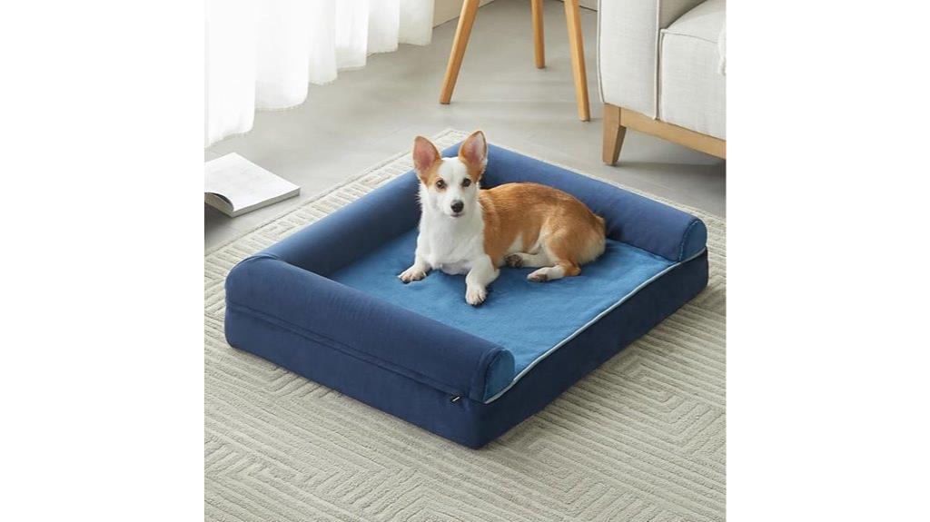 washable medium dog bed