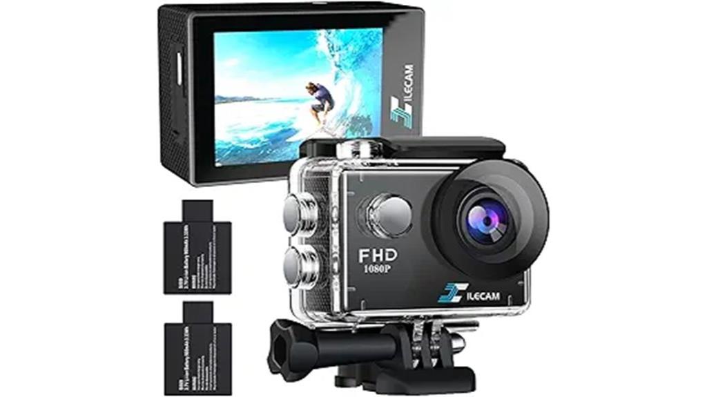 waterproof 1080p sports camera