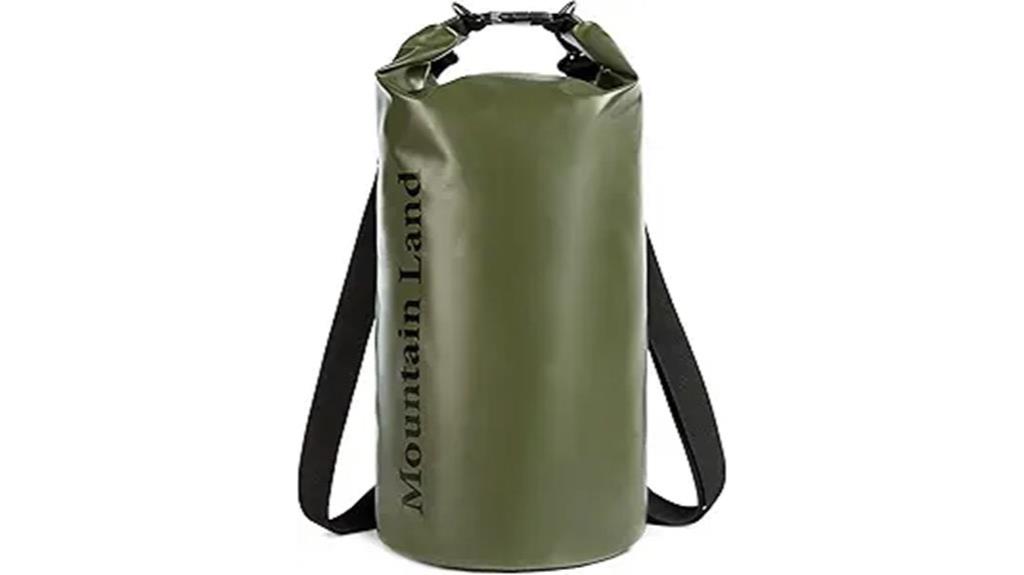 waterproof 20l roll top backpack