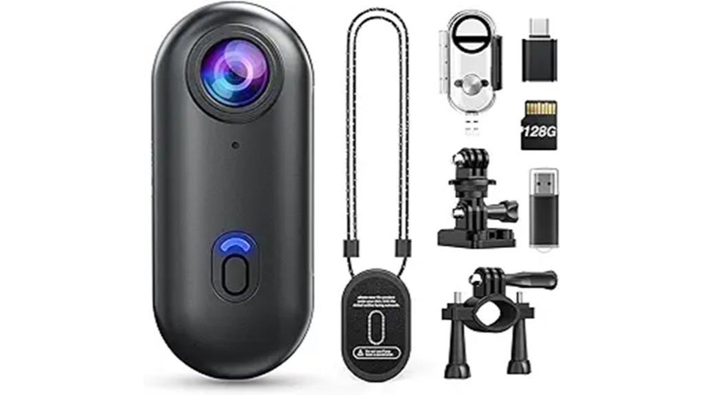 waterproof action camera kit