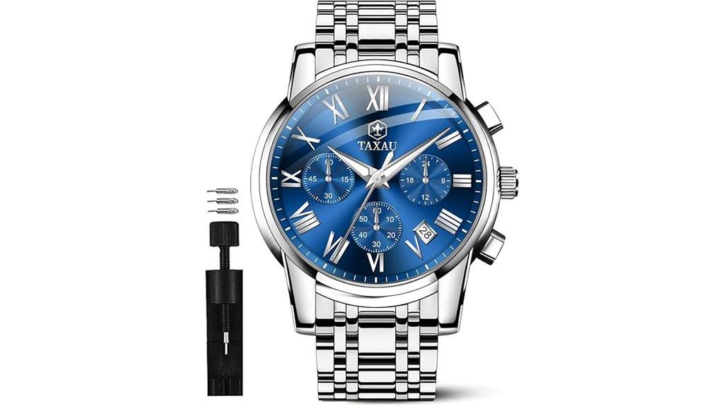 waterproof luminous chronograph