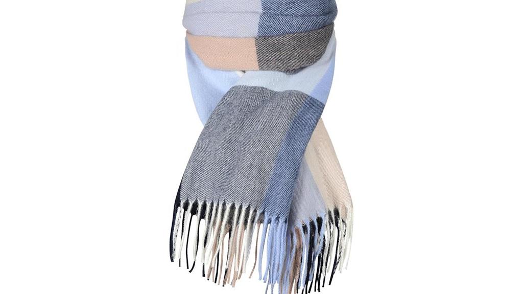 winter plaid women s scarf