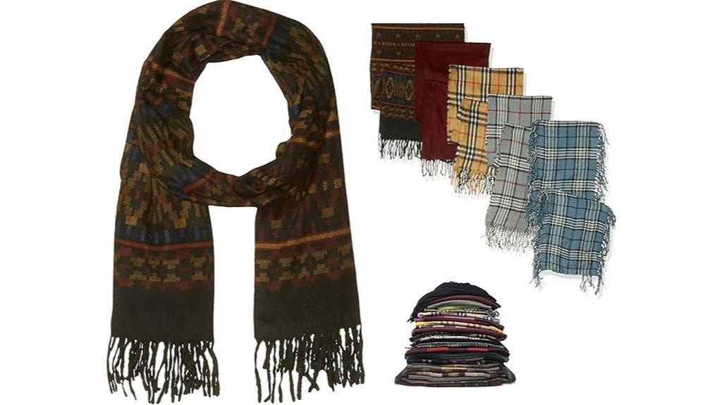 winter scarf bulk packs