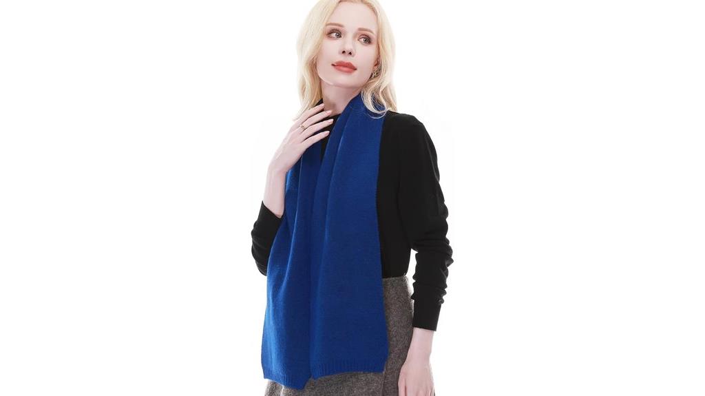 winter warm knit scarf