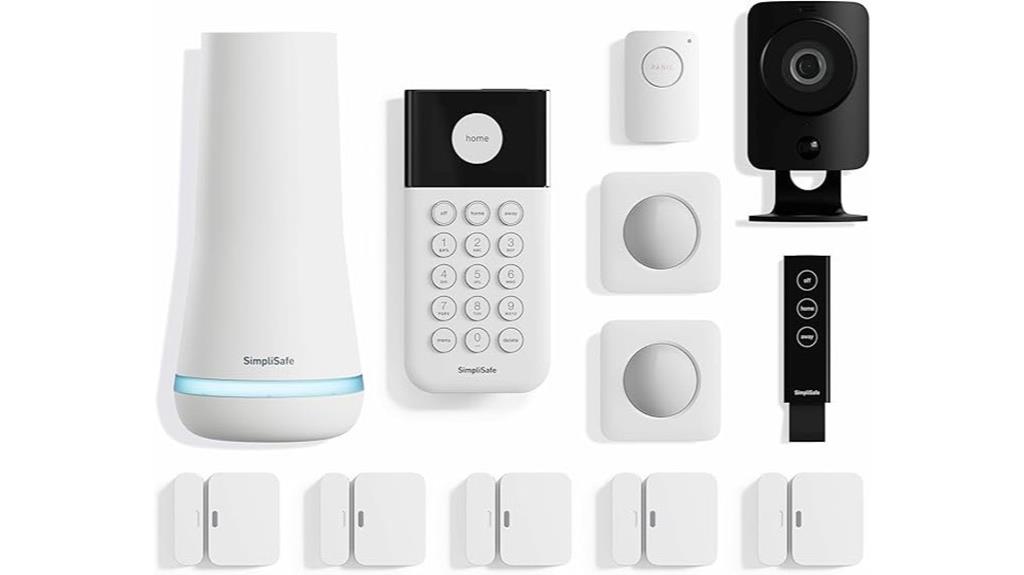 wireless security system with cameras
