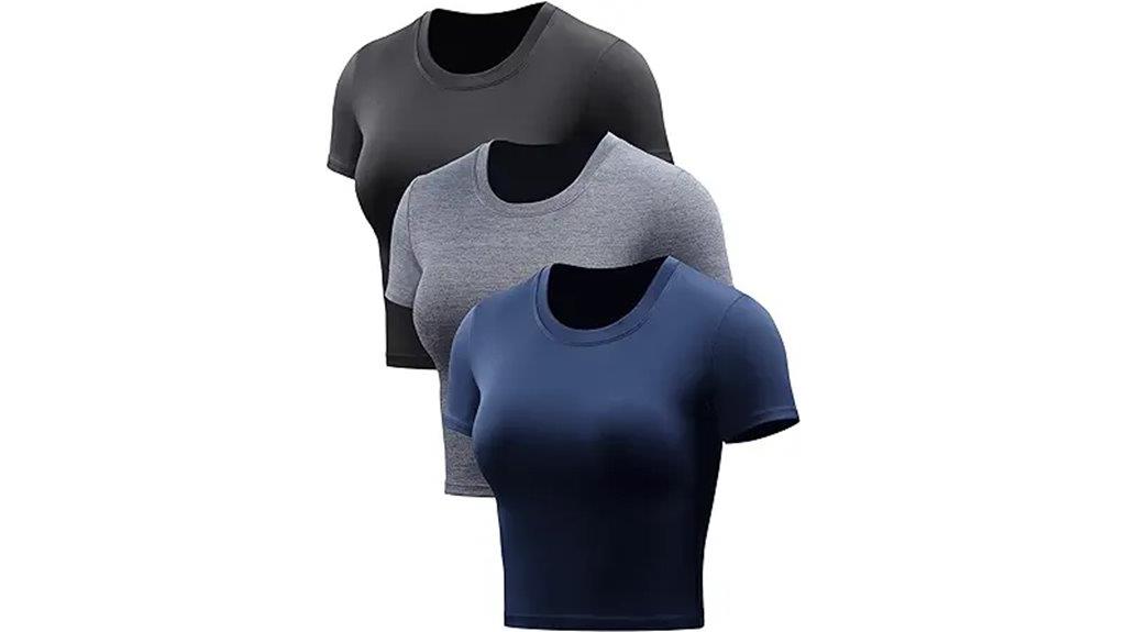 women s athletic crop top