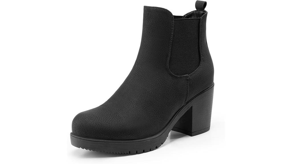 women s chunky heel boots