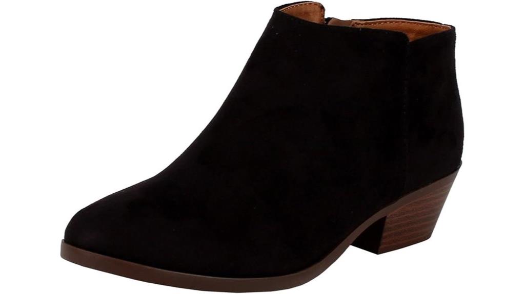 women s faux suede western boots