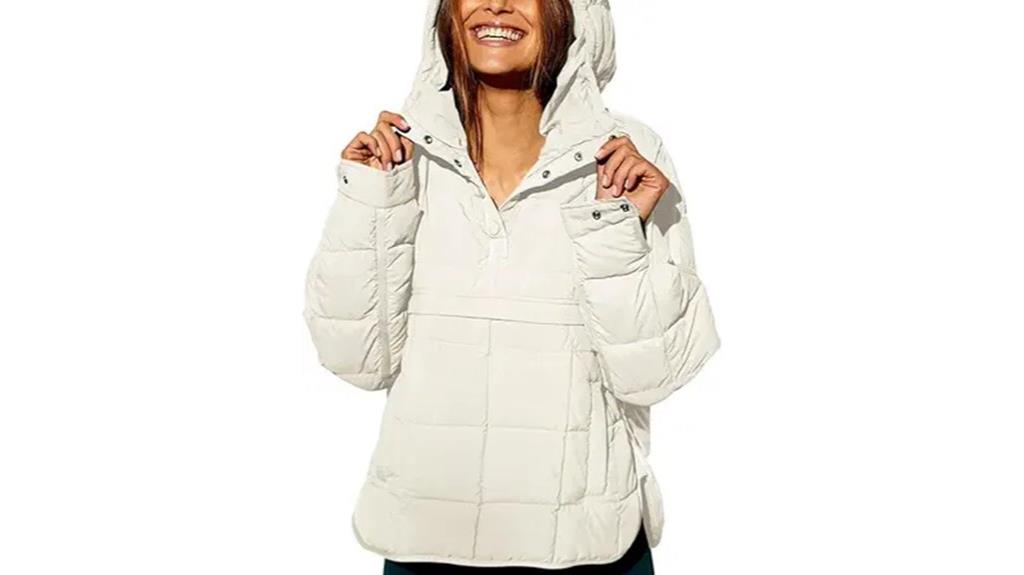 women s quilted puffer jacket