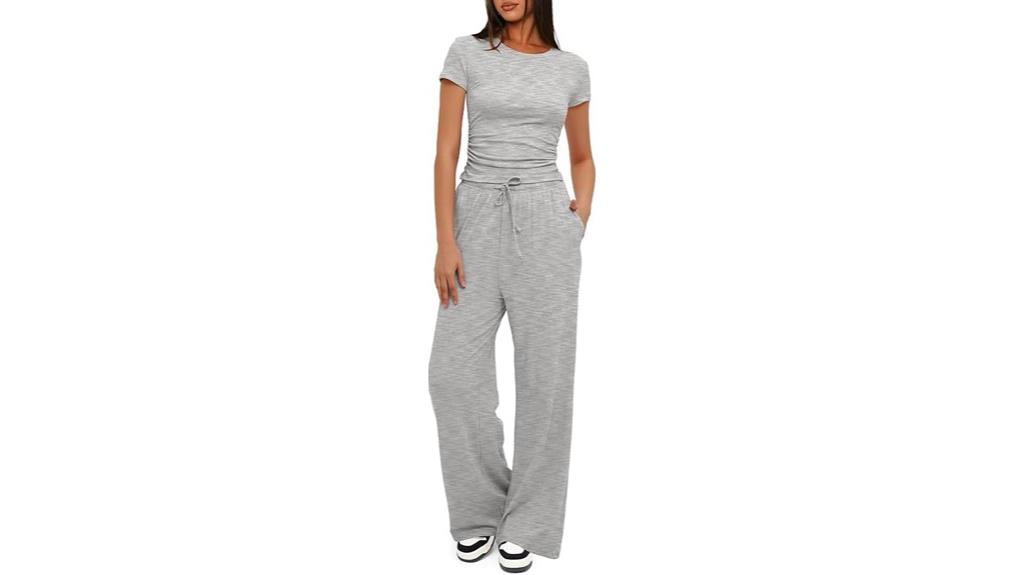 women s two piece lounge set