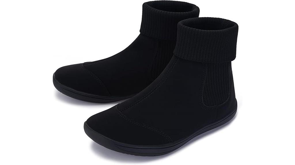 women s wide barefoot boots