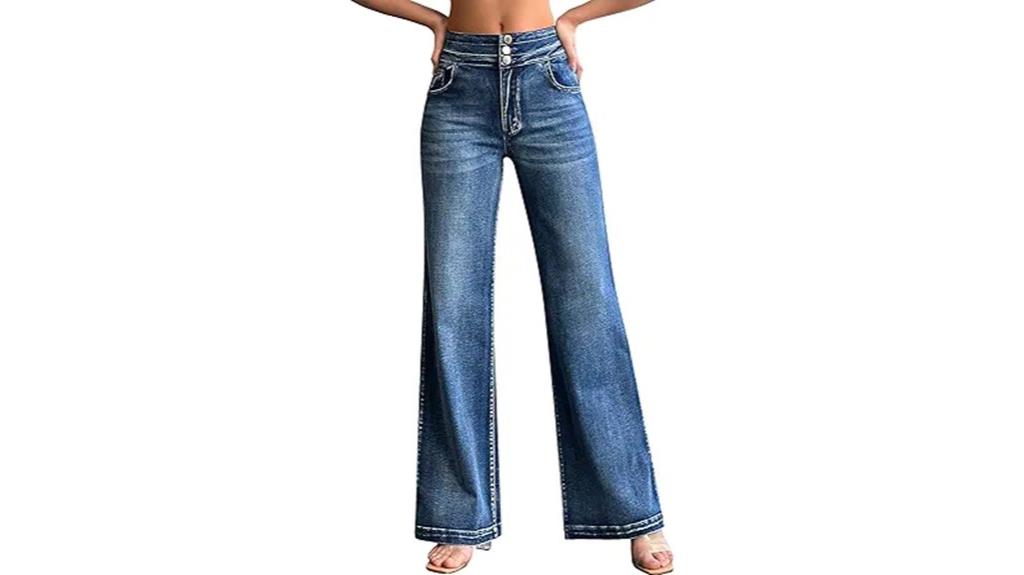 women s wide leg jeans