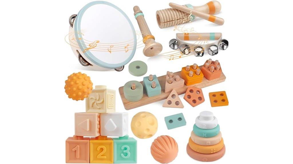 wooden musical toy instruments