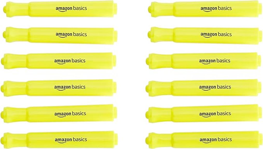 yellow highlighters 12 pack