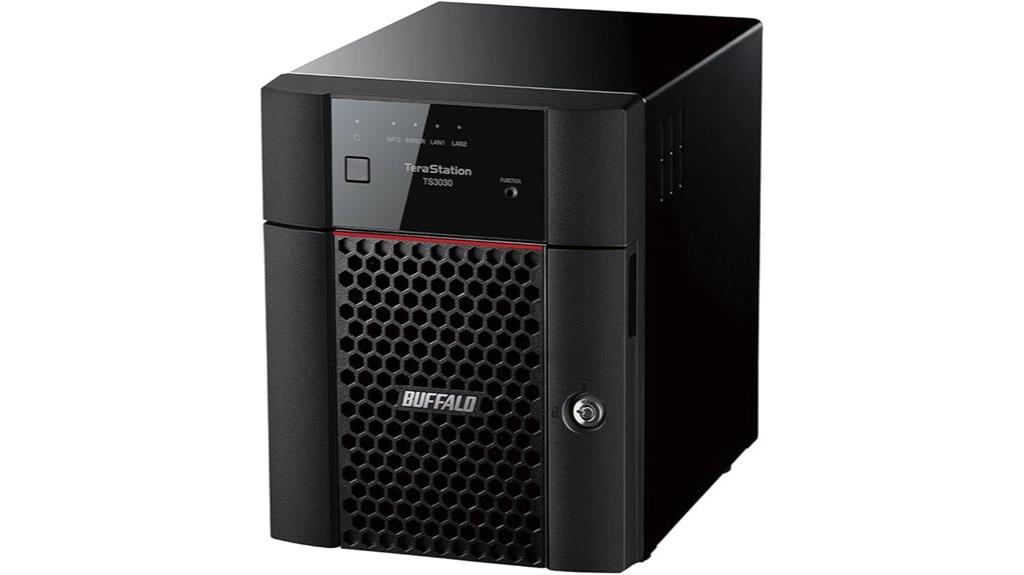 buffalo 4 bay nas storage