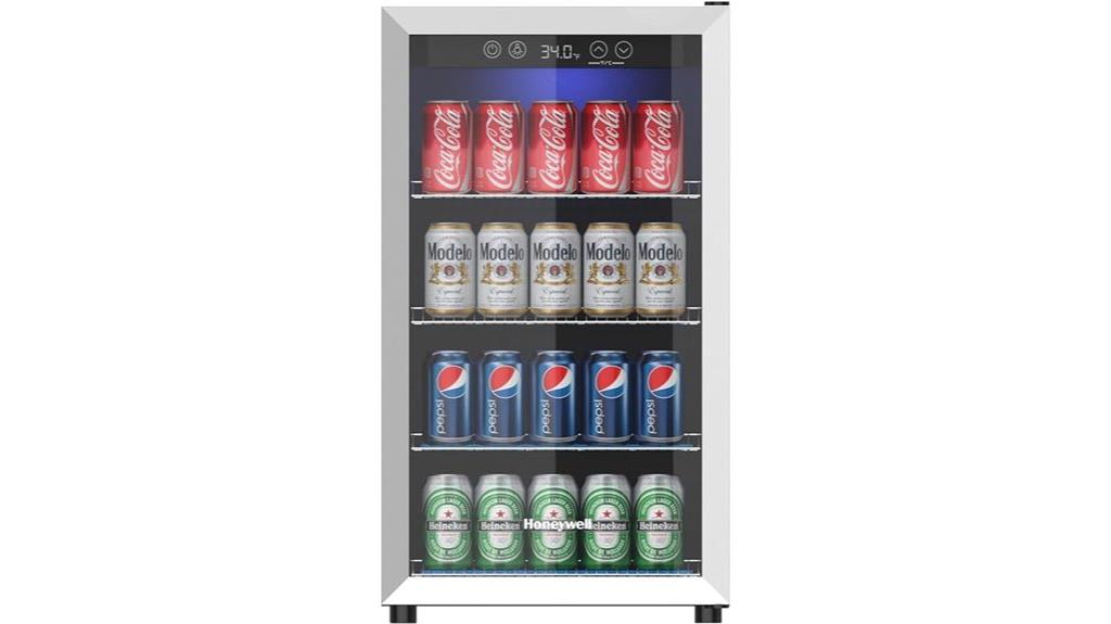 compact honeywell beverage cooler