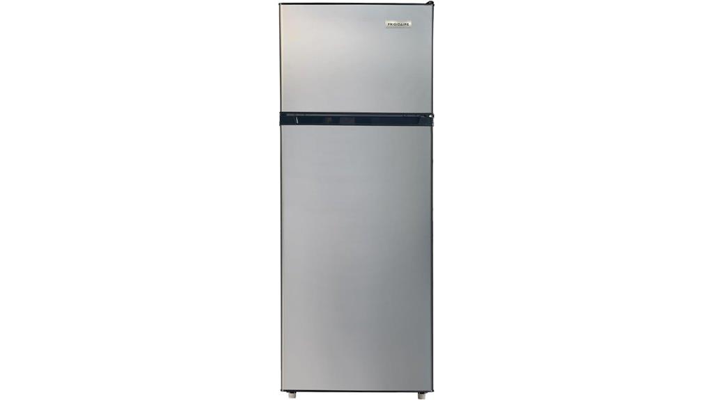 compact two door fridge