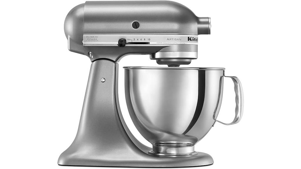 kitchenaid artisan tilt head mixer