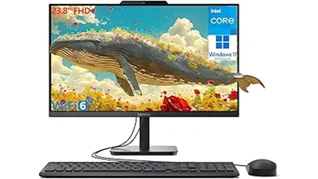 lenovo 24 inch fhd desktop
