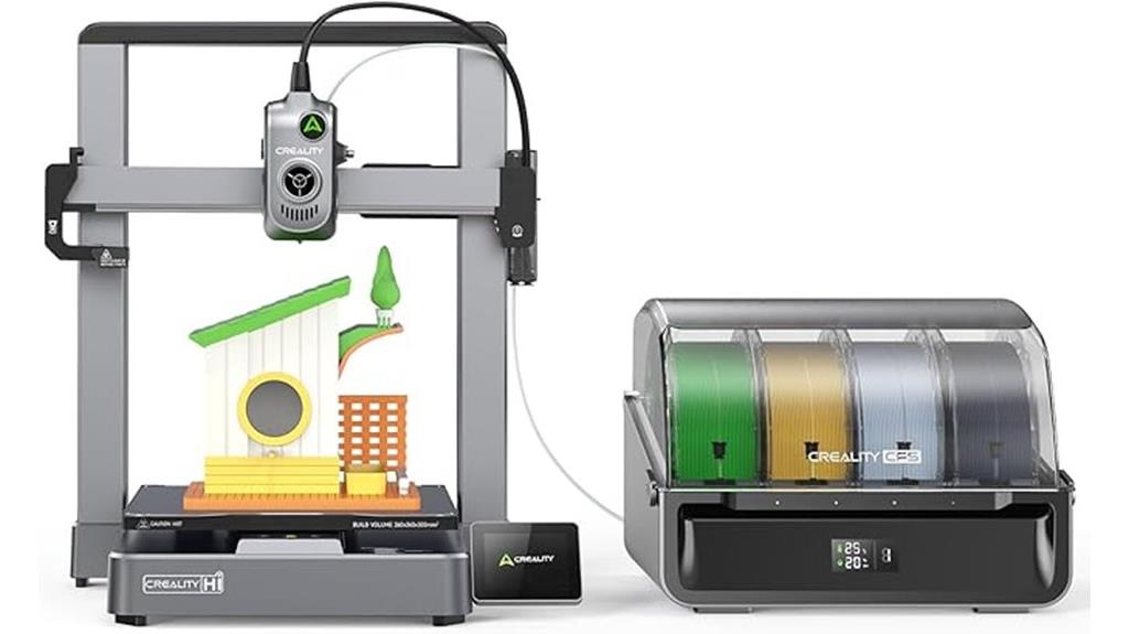 multicolor creality 3d printer
