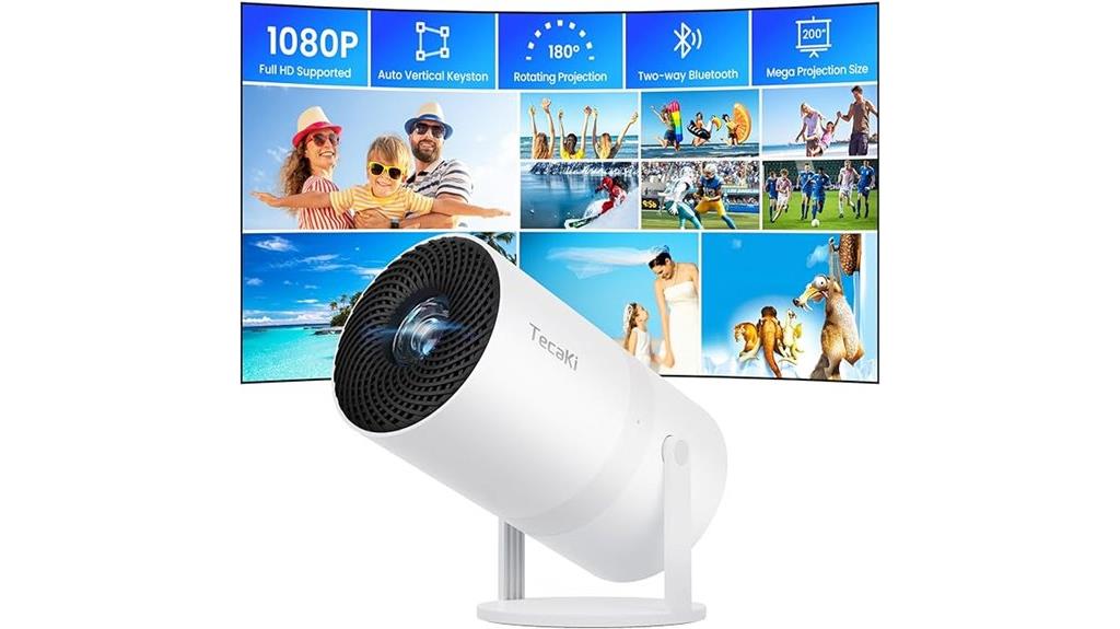 portable 4k bluetooth projector