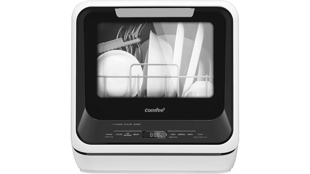 portable dishwasher with water tank