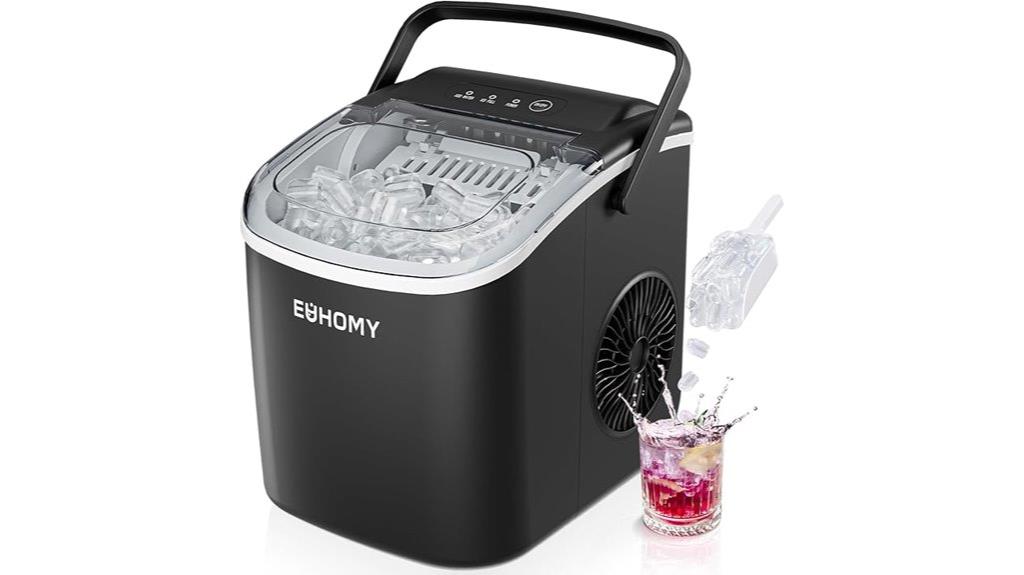 portable ice maker 26lbs 24h