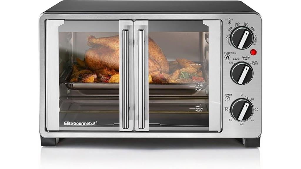 premium french door toaster