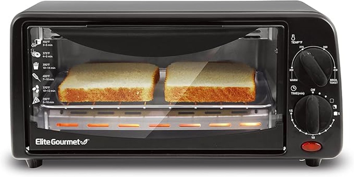 small versatile toaster oven