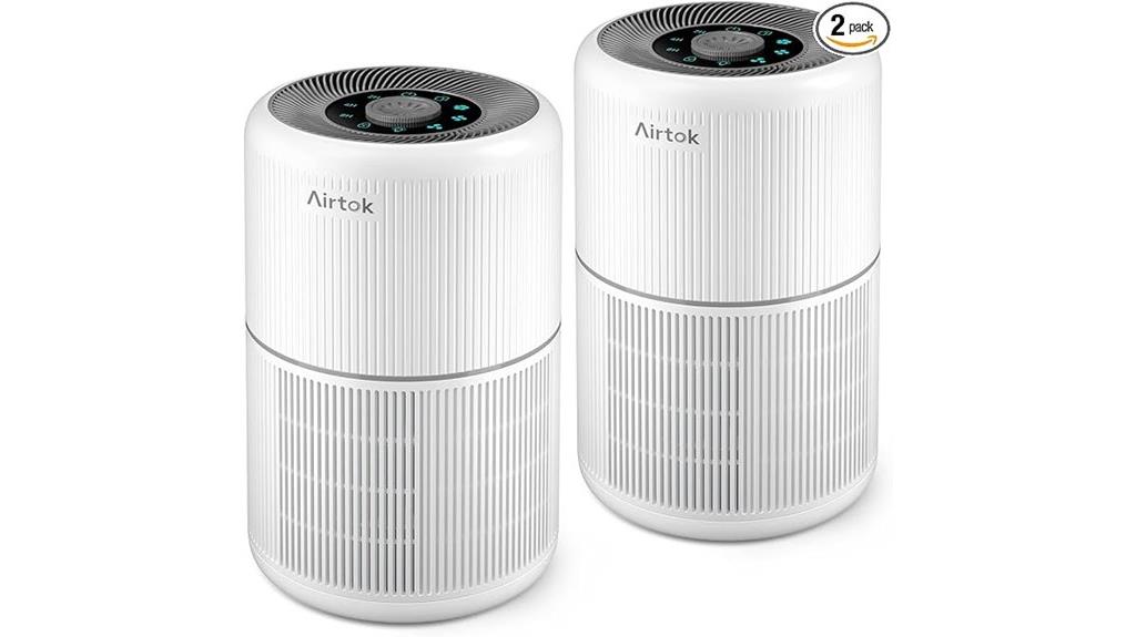two pack hepa air purifiers