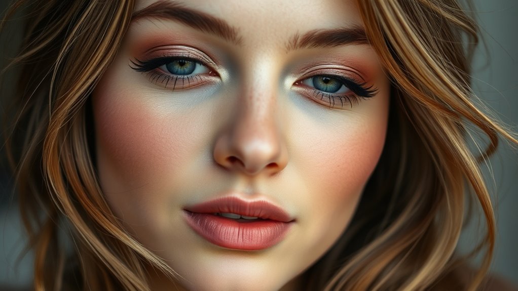 bright natural awake look