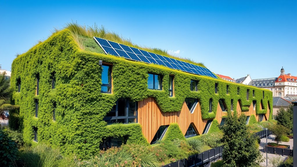 building carbon removing structures