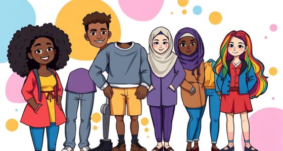 diverse characters stereotype free