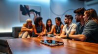 evaluating ongoing social audio
