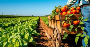 food journey from farm