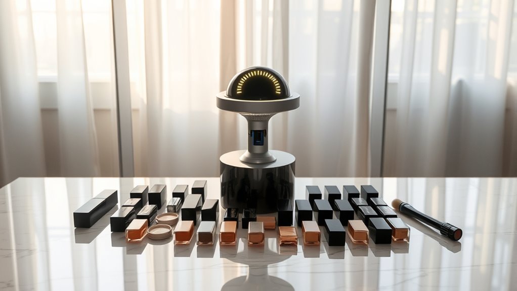 intelligent foundation color matching