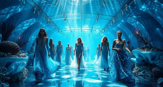 marine motifs dominate fashion